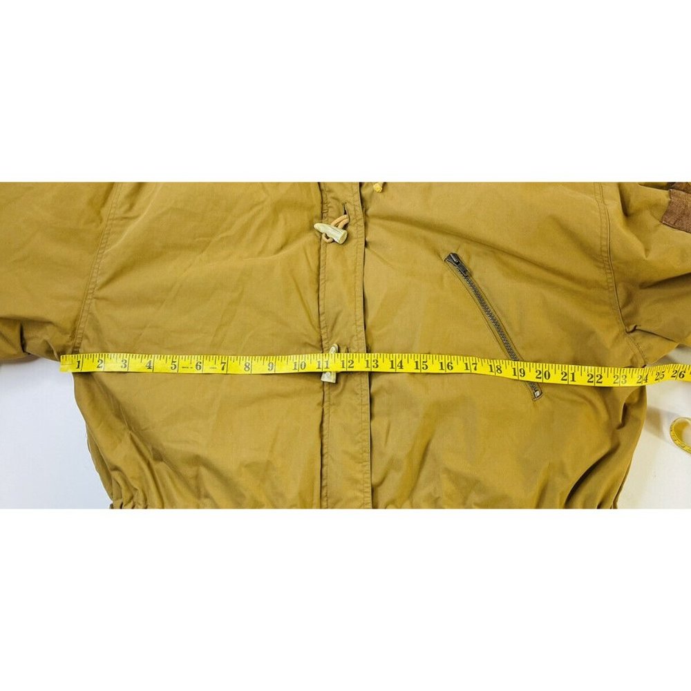 Vintage Down Fill Toggle Button Oversized Hooded … - image 4